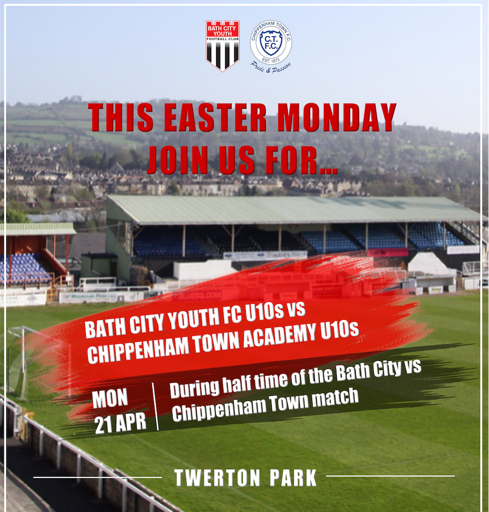 Bath City Youth FC - Easter Halftime match